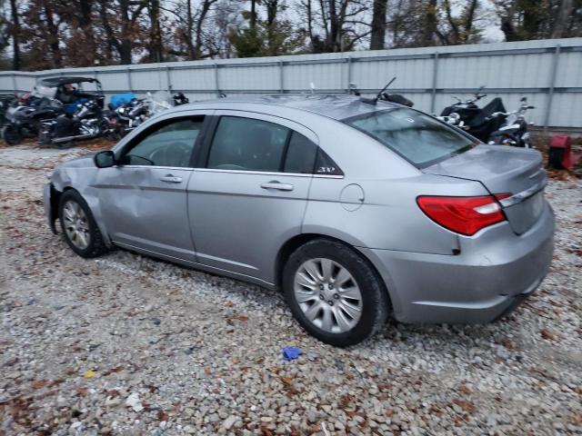 1C3CCBAB2EN142137 - 2014 CHRYSLER 200 LX SILVER photo 2