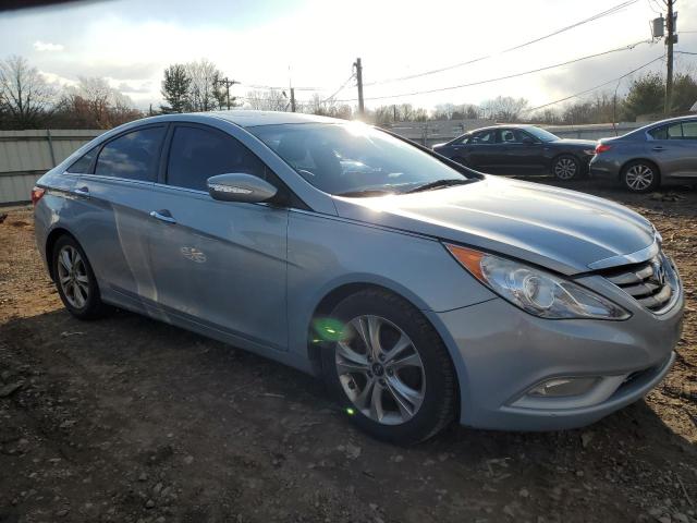 5NPEC4AC0DH721456 - 2013 HYUNDAI SONATA SE BLUE photo 4