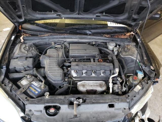 1HGEM21124L042933 - 2004 HONDA CIVIC DX VP Schwarz Foto 11