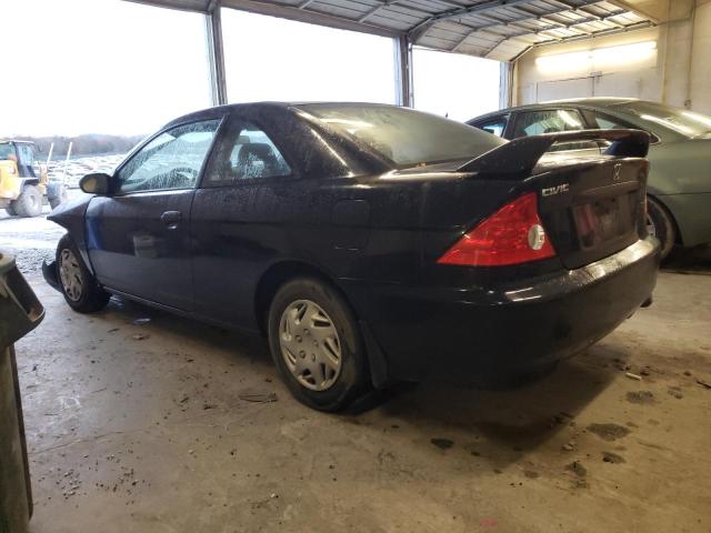 1HGEM21124L042933 - 2004 HONDA CIVIC DX VP Schwarz Foto 2