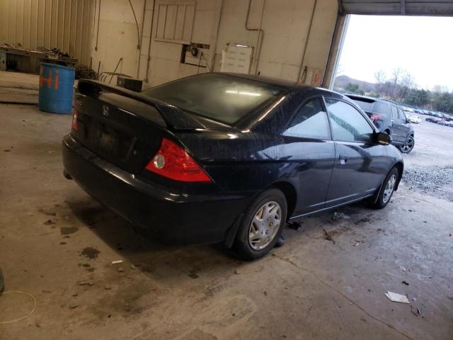 1HGEM21124L042933 - 2004 HONDA CIVIC DX VP Schwarz Foto 3