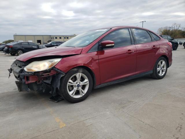 1FADP3F22EL348840 - 2014 FORD FOCUS SE RED photo 1