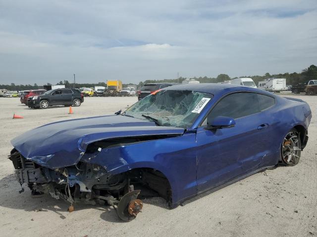 1FA6P8TH6F5342236 - 2015 FORD MUSTANG BLUE photo 1