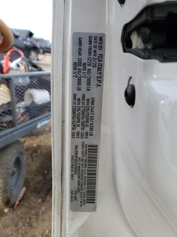 ZFBHRFAB3L6R90514 - 2020 RAM PROMASTER WHITE photo 12