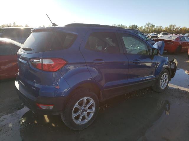 MAJ3S2GE9LC369727 - 2020 FORD ECOSPORT SE BLUE photo 3