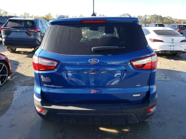 MAJ3S2GE9LC369727 - 2020 FORD ECOSPORT SE BLUE photo 6