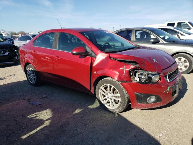 1G1JC5SH4G4162740 - 2016 CHEVROLET SONIC LT RED photo 4