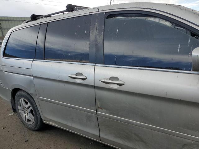 5FNRL38785B087317 - 2005 HONDA ODYSSEY EXL SILVER photo 11