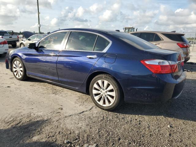 1HGCR2F89EA159999 - 2014 HONDA ACCORD EXL BLUE photo 2