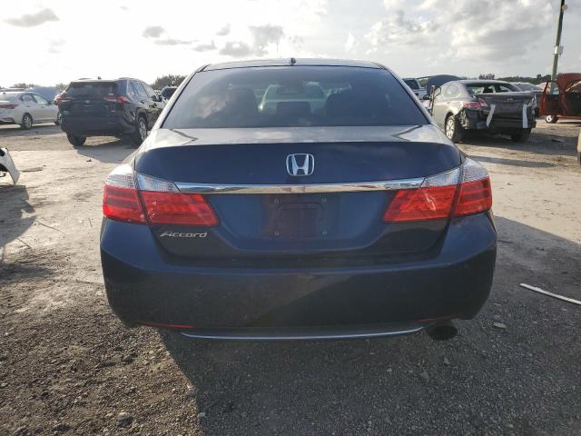 1HGCR2F89EA159999 - 2014 HONDA ACCORD EXL BLUE photo 6