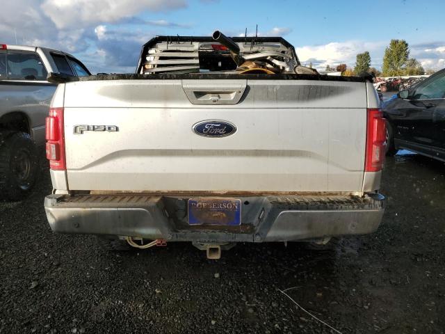 1FTEW1EG5FKF07229 - 2015 FORD F150 SUPERCREW SILVER photo 6