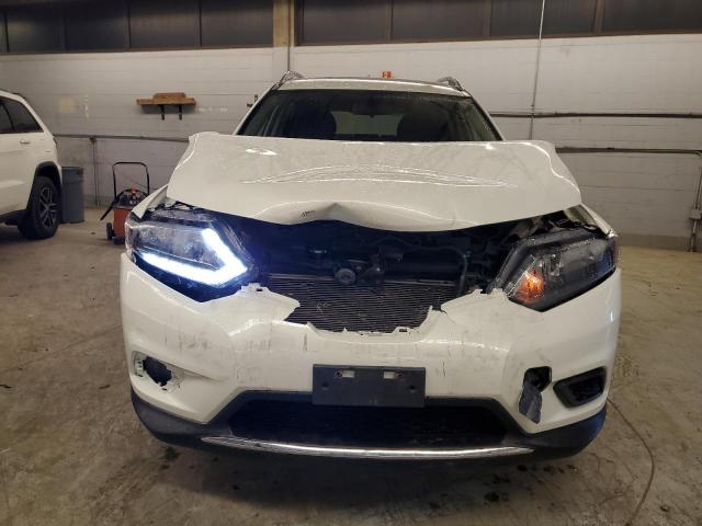 5N1AT2MV0EC863489 - 2014 NISSAN ROGUE S WHITE photo 5