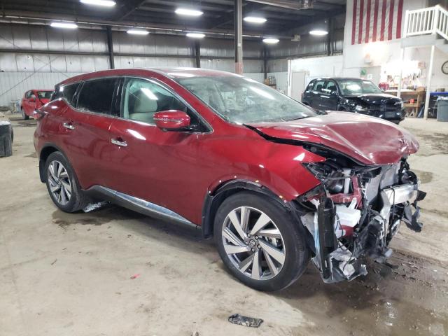 5N1AZ2CS6MC143442 - 2021 NISSAN MURANO SL MAROON photo 4