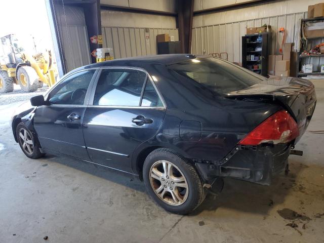 1HGCM56897A117156 - 2007 HONDA ACCORD EX BLACK photo 2