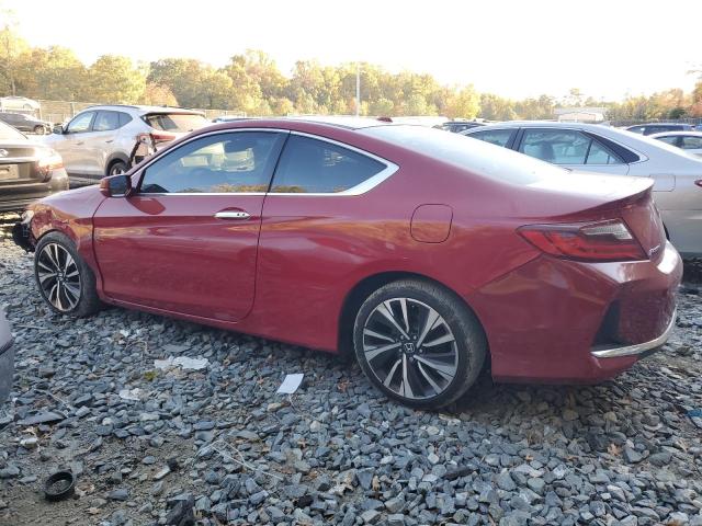 1HGCT1B86HA009709 - 2017 HONDA ACCORD EXL RED photo 2