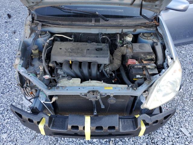 2T1KR32E25C496733 - 2005 TOYOTA COROLLA MA XR BLUE photo 11
