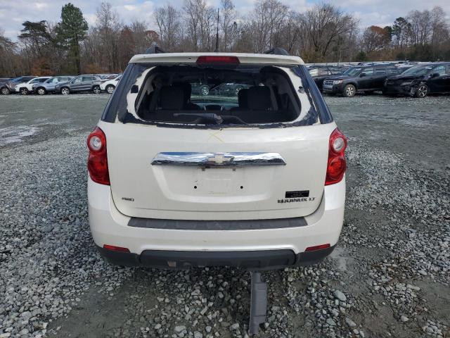 1GNFLEEK7DZ124056 - 2013 CHEVROLET EQUINOX LT WHITE photo 6