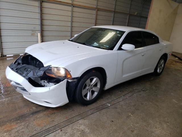 2B3CL3CG4BH566385 - 2011 DODGE CHARGER WHITE photo 1