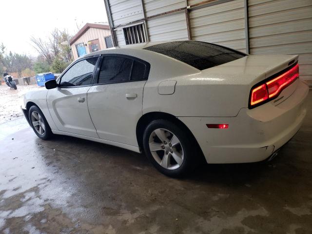 2B3CL3CG4BH566385 - 2011 DODGE CHARGER WHITE photo 2