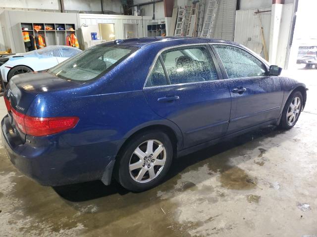 1HGCM66535A036615 - 2005 HONDA ACCORD EX BLUE photo 3