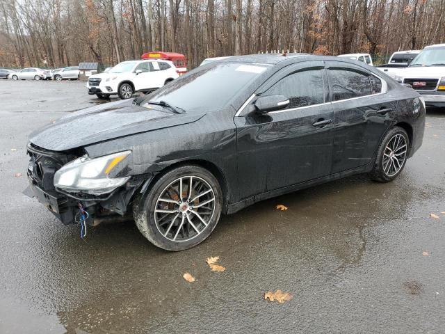 1N4AA5AP4EC459473 - 2014 NISSAN MAXIMA S BLACK photo 1