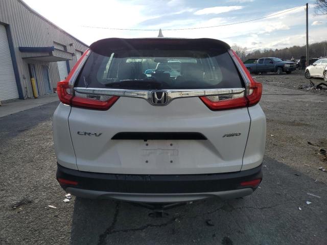 5J6RW6H37KL005067 - 2019 HONDA CR-V LX WHITE photo 6