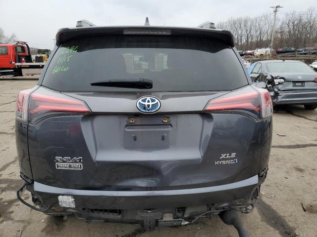 JTMRJREV1HD103154 - 2017 TOYOTA RAV4 HV LE BLACK photo 6