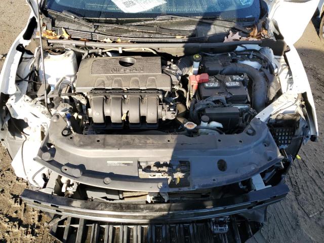 3N1AB7AP7KY238197 - 2019 NISSAN SENTRA S WHITE photo 11