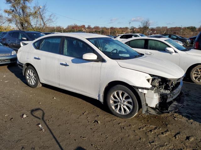 3N1AB7AP7KY238197 - 2019 NISSAN SENTRA S WHITE photo 4