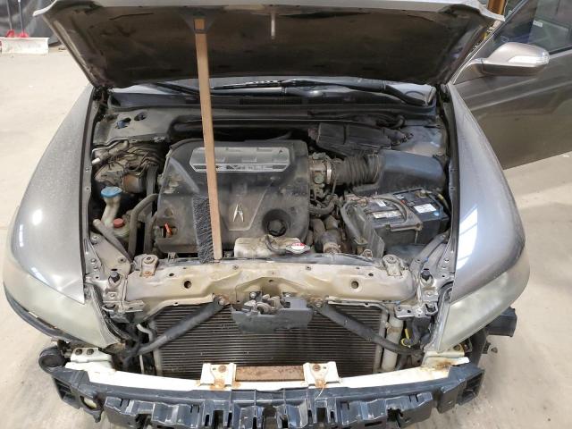 19UUA66278A802241 - 2008 ACURA TL GRAY photo 11