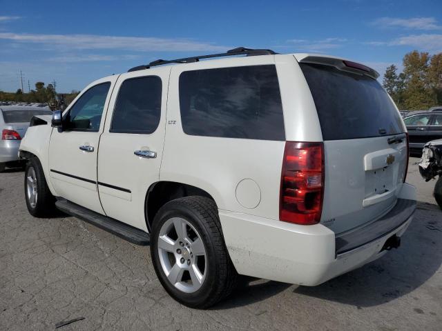 1GNSKCE03DR289848 - 2013 CHEVROLET TAHOE K1500 LTZ WHITE photo 2