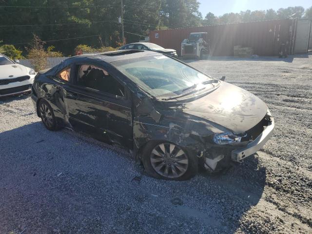 2HGFG12849H523059 - 2009 HONDA CIVIC EX BLACK photo 4