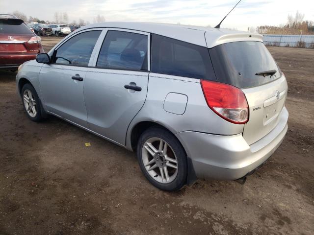 2T1KR32E75C872357 - 2005 TOYOTA COROLLA MA XR SILVER photo 2