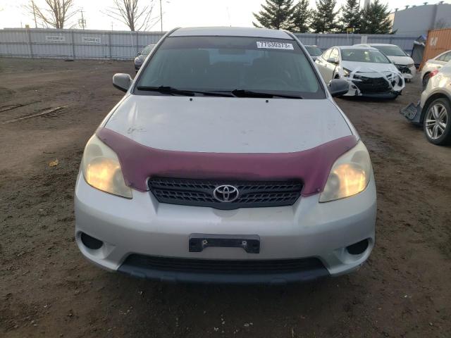 2T1KR32E75C872357 - 2005 TOYOTA COROLLA MA XR SILVER photo 5