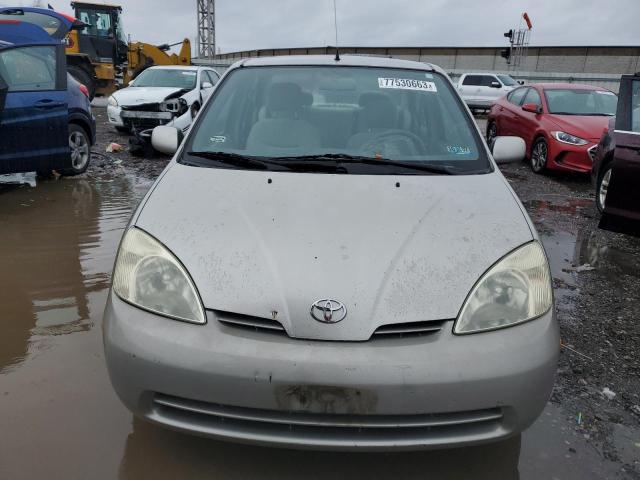 JT2BK12U220038866 - 2002 TOYOTA PRIUS GRAY photo 5