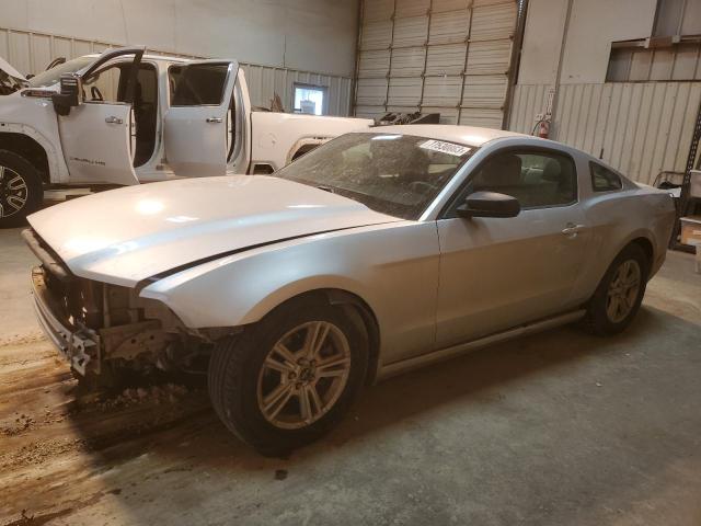 1ZVBP8AM6E5233571 - 2014 FORD MUSTANG SILVER photo 1