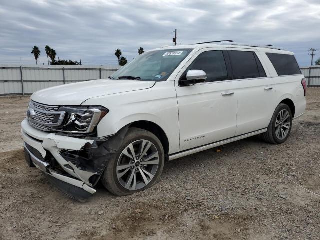 1FMJK1LT9MEA84057 - 2021 FORD EXPEDITION MAX PLATINUM WHITE photo 1