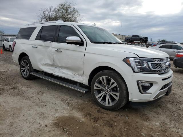 1FMJK1LT9MEA84057 - 2021 FORD EXPEDITION MAX PLATINUM WHITE photo 4