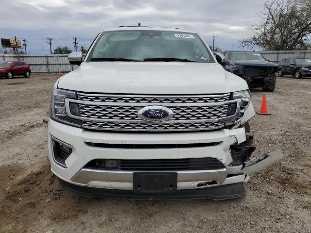1FMJK1LT9MEA84057 - 2021 FORD EXPEDITION MAX PLATINUM WHITE photo 5