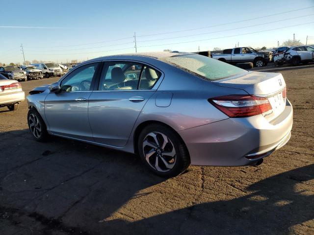 1HGCR3F89GA019489 - 2016 HONDA ACCORD EXL SILVER photo 2