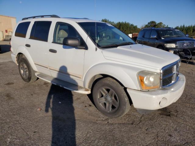 1D8HD58N85F600761 - 2005 DODGE DURANGO LIMITED WHITE photo 4