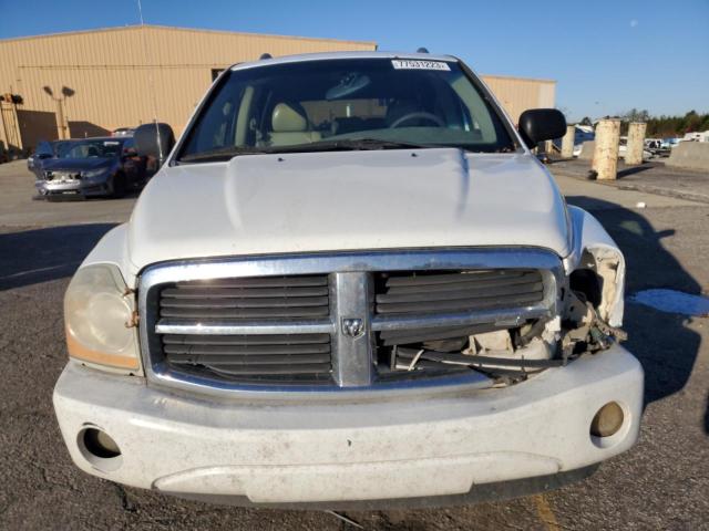 1D8HD58N85F600761 - 2005 DODGE DURANGO LIMITED WHITE photo 5