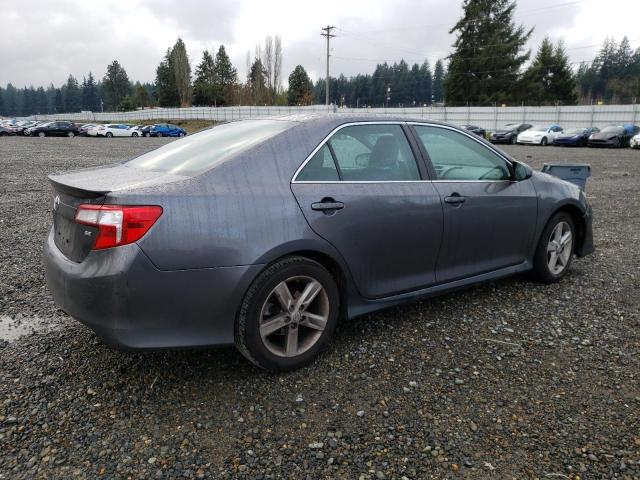 4T1BF1FK8DU266995 - 2013 TOYOTA CAMRY L GRAY photo 3