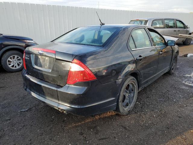 3FAHP0HAXBR246672 - 2011 FORD FUSION SE BLACK photo 4