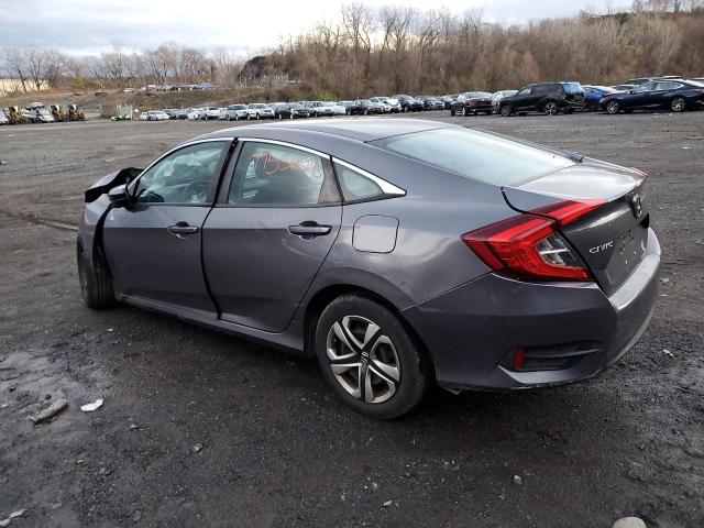 2HGFC2F55JH585530 - 2018 HONDA CIVIC LX CHARCOAL photo 2