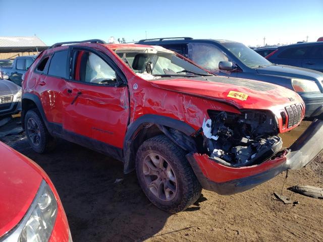 1C4PJMBX2KD252065 - 2019 JEEP CHEROKEE TRAILHAWK RED photo 4