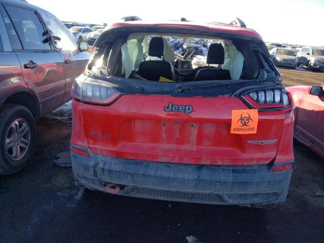 1C4PJMBX2KD252065 - 2019 JEEP CHEROKEE TRAILHAWK RED photo 6