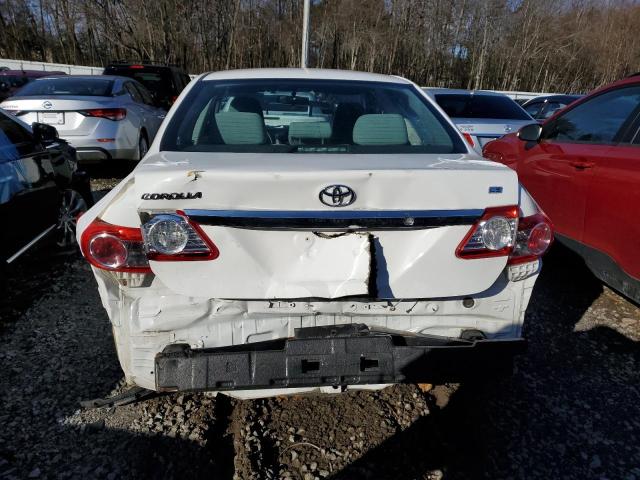 5YFBU4EE8DP114381 - 2013 TOYOTA COROLLA BASE WHITE photo 6