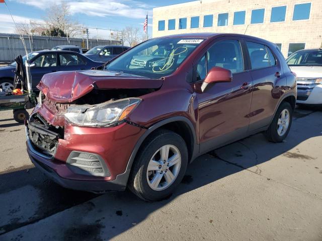 3GNCJNSB1HL163350 - 2017 CHEVROLET TRAX LS MAROON photo 1