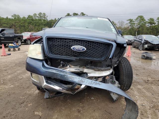 1FTPX12575FA71533 - 2005 FORD F150 BLUE photo 5